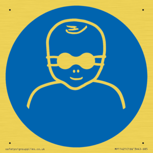 Mandatory: Protect infants eyes with opaque eye protection